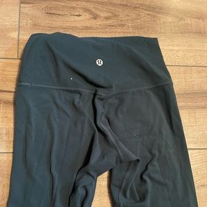 Teal/Dark Blue Lululemon Leggings 28’